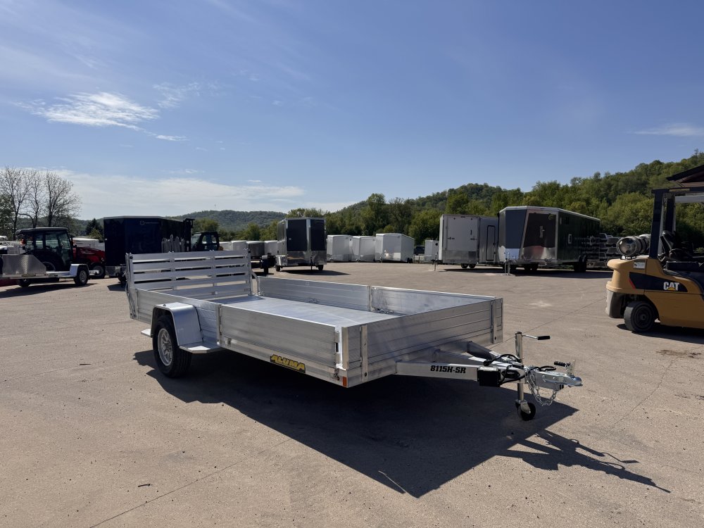 2026 Aluma 8115H-S-EL-R-BT-SR Aluminum Utility Trailer