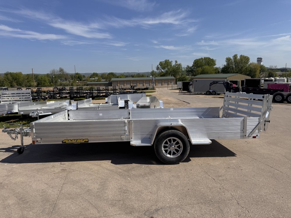 2026 Aluma 8115H-S-EL-R-BT-SR Aluminum Utility Trailer