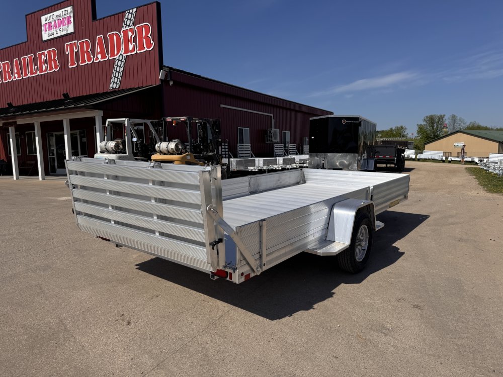 2026 Aluma 8115H-S-EL-R-BT-SR Aluminum Utility Trailer
