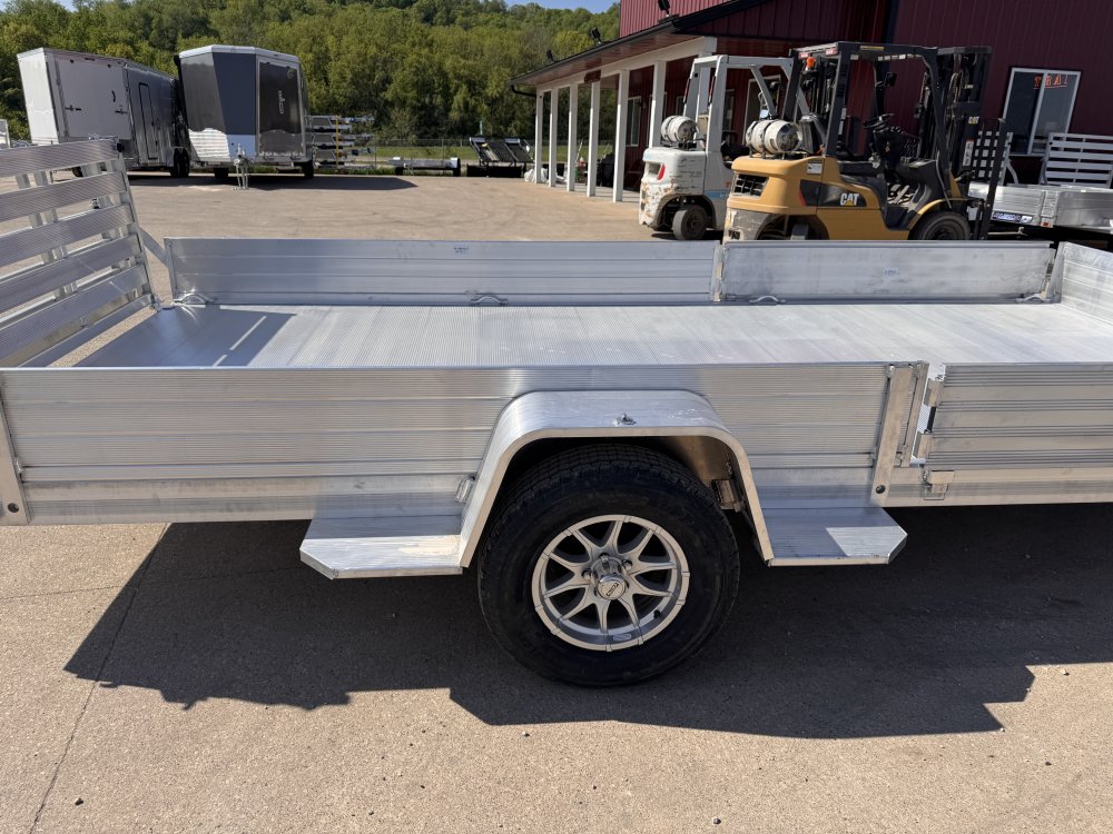 2026 Aluma 8115H-S-EL-R-BT-SR Aluminum Utility Trailer