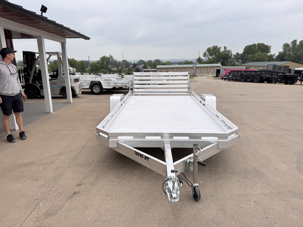 2026 Aluma 78X14 S-BT Aluminum Utility Trailer