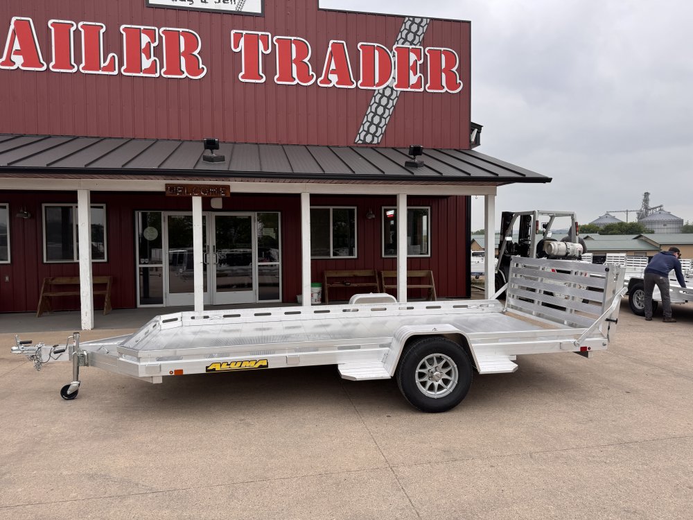 2026 Aluma 78X14 S-BT Aluminum Utility Trailer