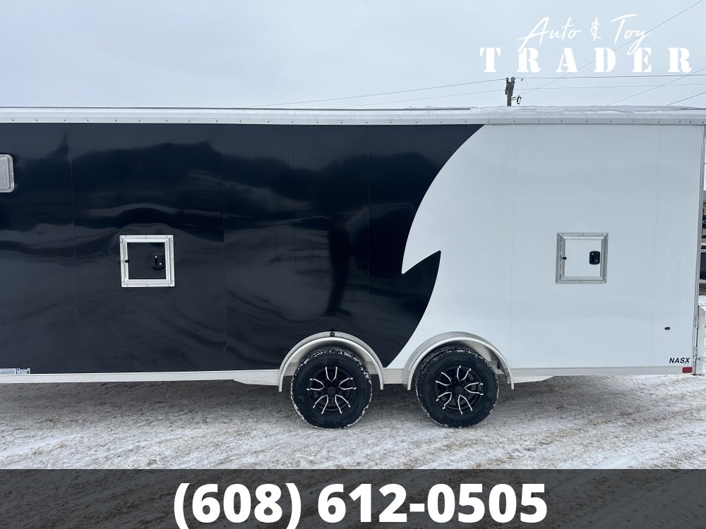 2026 NEO Trailers 7.5X25 Aluminum NASX Snowmobile Trailer