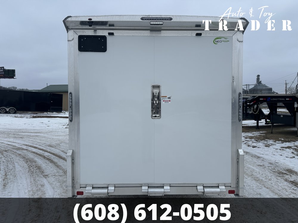 2026 NEO Trailers 7.5X25 Aluminum NASX Snowmobile Trailer