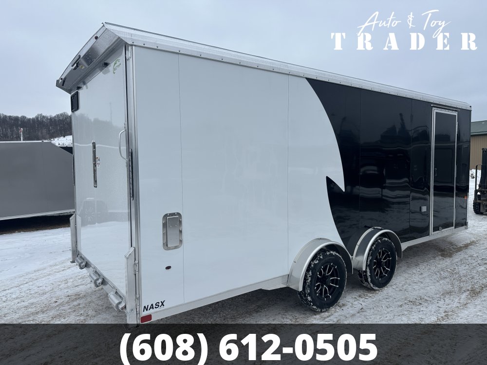 2026 NEO Trailers 7.5X25 Aluminum NASX Snowmobile Trailer