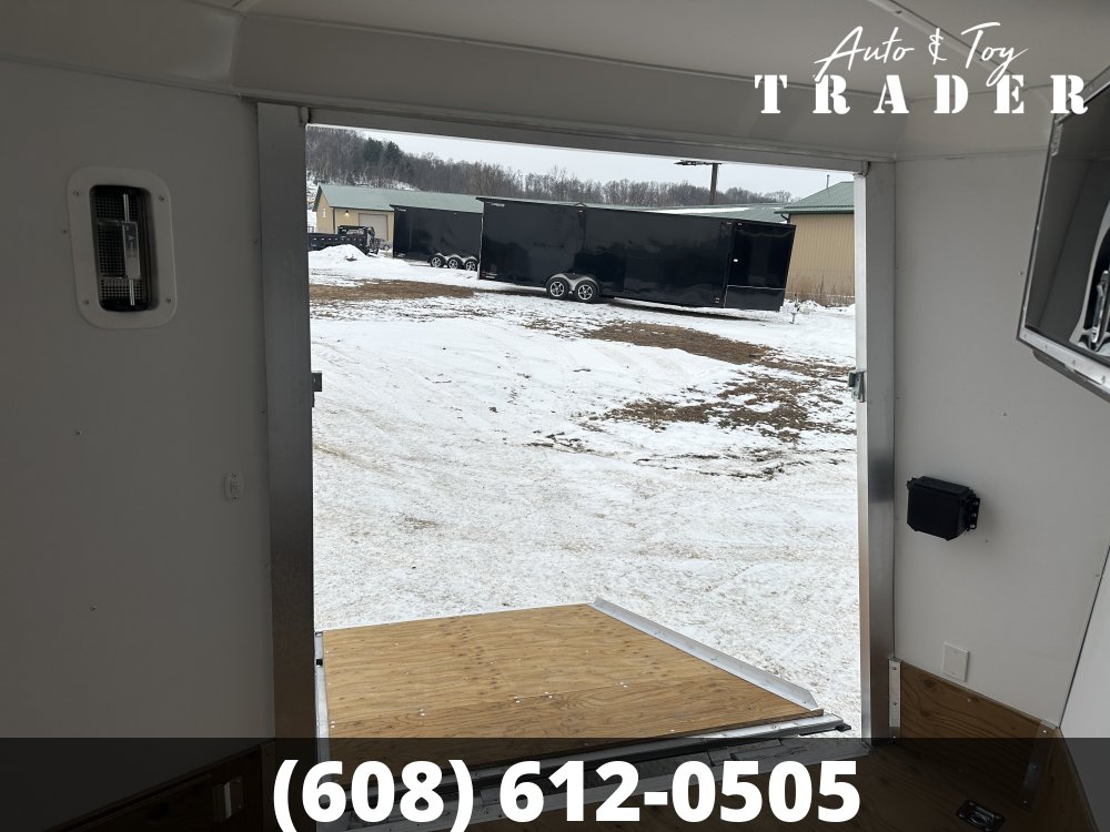 2026 NEO Trailers 7.5X25 Aluminum NASX Snowmobile Trailer