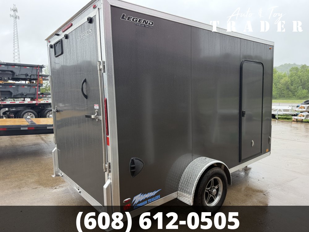 2026 Legend Trailers 7X12 Aluminum Thunder Cargo / Enclosed Trailer