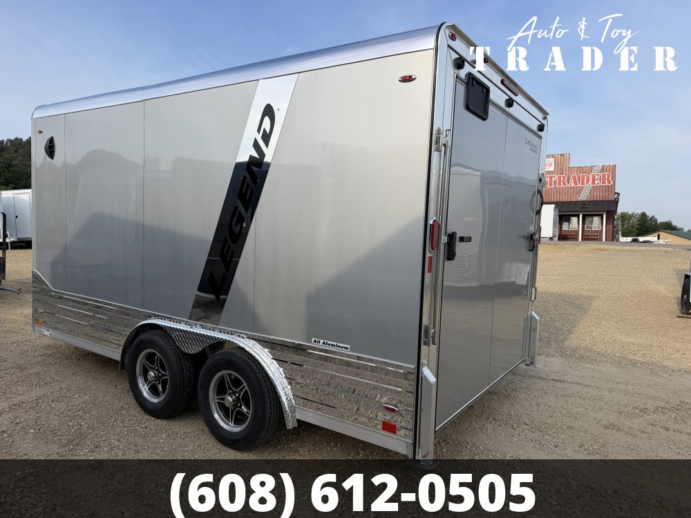 2027 Legend Trailers 8X14 Aluminum DVN Cargo / Enclosed Trailer
