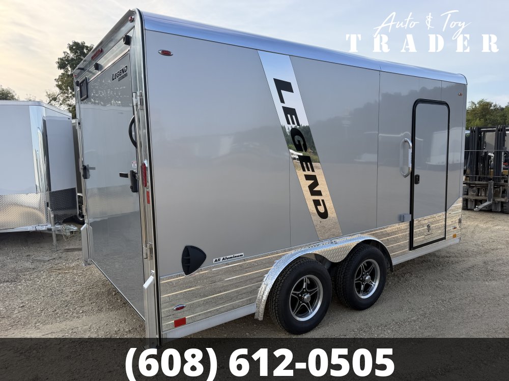 2027 Legend Trailers 8X14 Aluminum DVN Cargo / Enclosed Trailer
