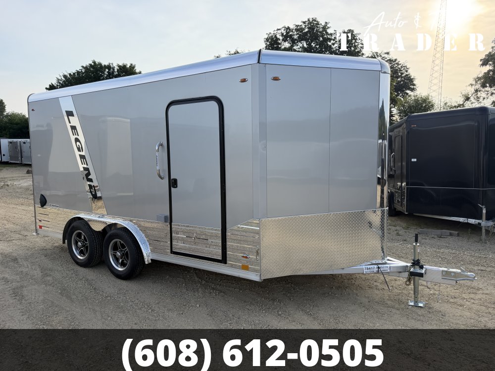 2027 Legend Trailers 8X14 Aluminum DVN Cargo / Enclosed Trailer
