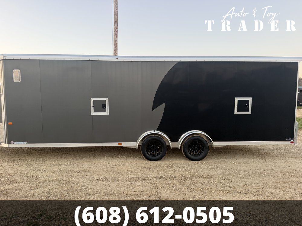2027 NEO Trailers 7.5X29 Aluminum NASX Snowmobile Trailer