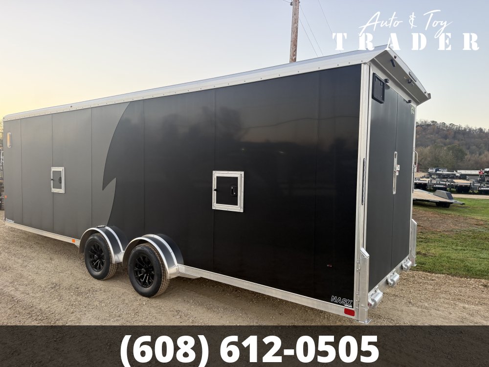 2027 NEO Trailers 7.5X29 Aluminum NASX Snowmobile Trailer