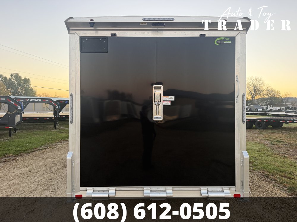 2027 NEO Trailers 7.5X29 Aluminum NASX Snowmobile Trailer
