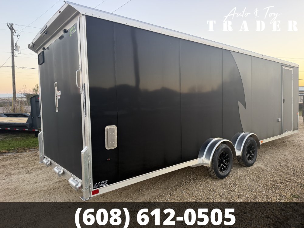 2027 NEO Trailers 7.5X29 Aluminum NASX Snowmobile Trailer