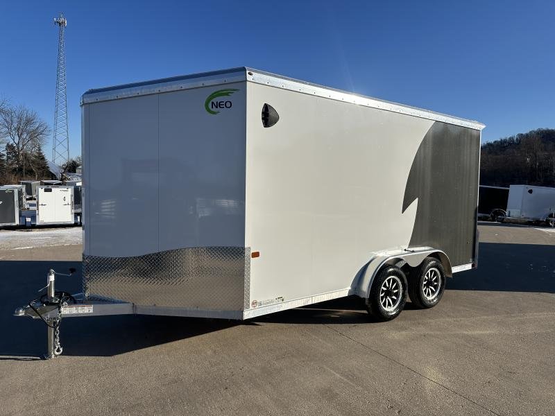 2025 NEO Trailers 7.5X14 Aluminum NAMR Cargo / Enclosed Trailer