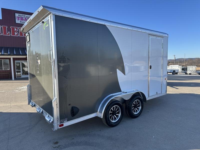2025 NEO Trailers 7.5X14 Aluminum NAMR Cargo / Enclosed Trailer