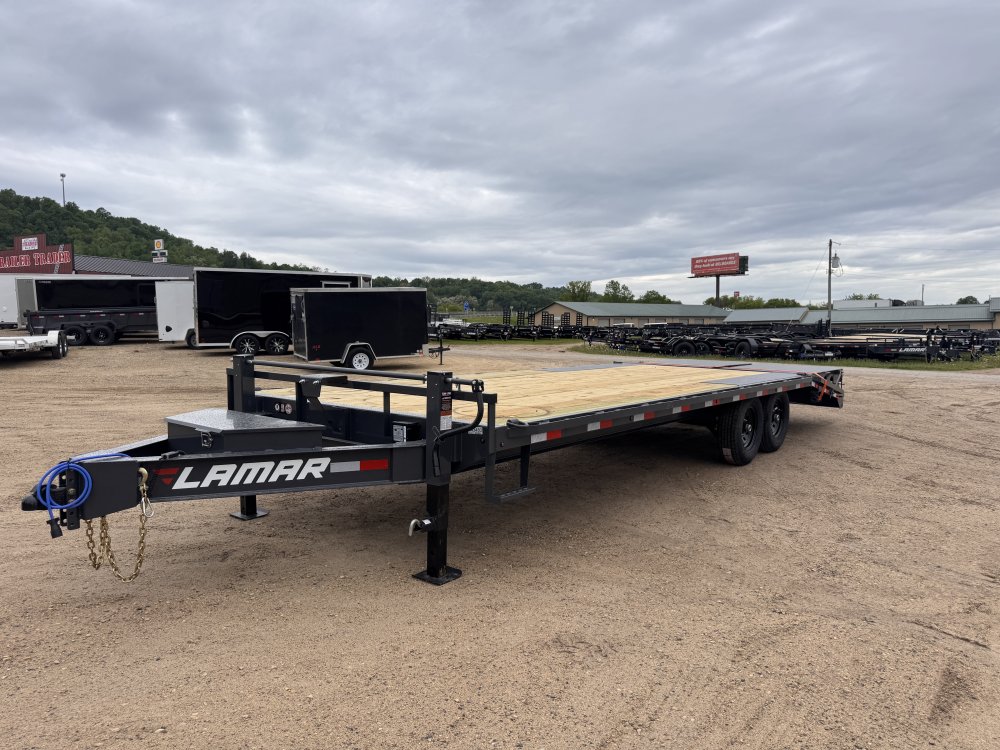2025 Lamar Trailers 102X24 Deckover Trailer