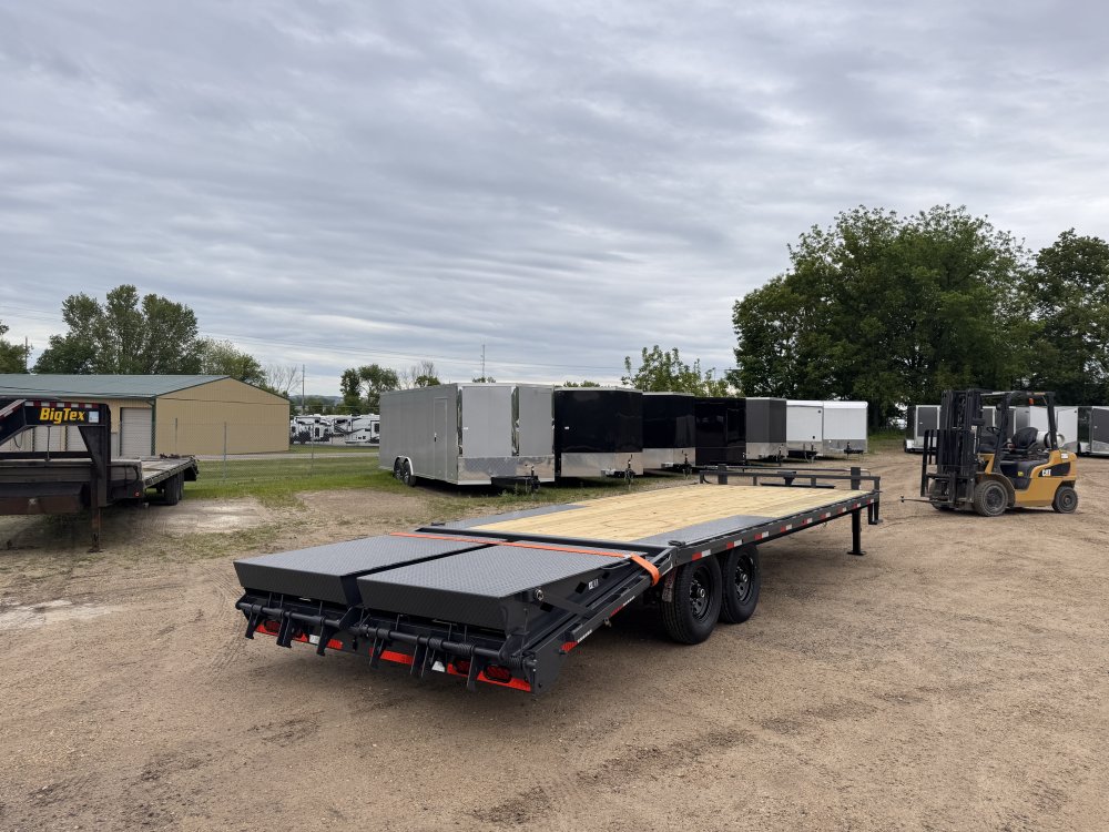 2025 Lamar Trailers 102X24 Deckover Trailer