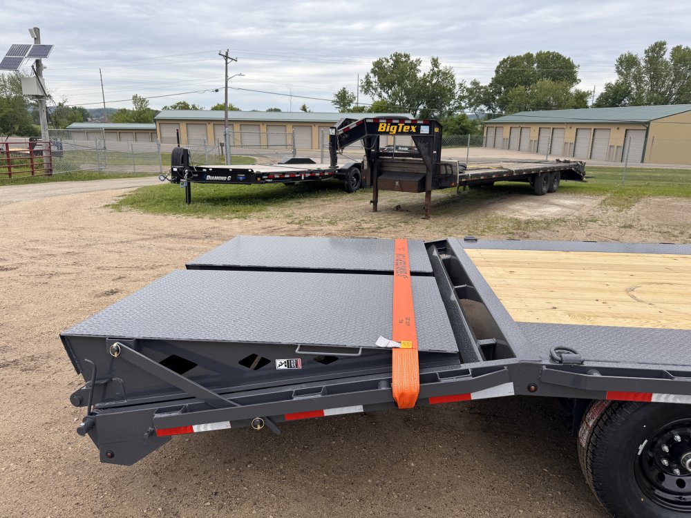 2025 Lamar Trailers 102X24 Deckover Trailer