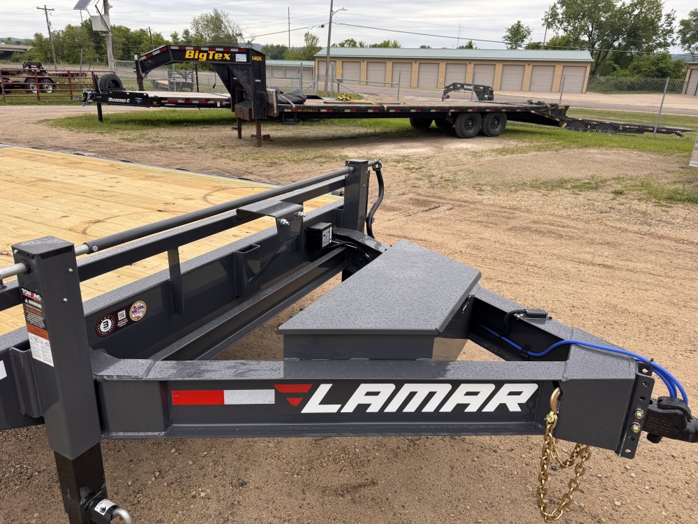 2025 Lamar Trailers 102X24 Deckover Trailer
