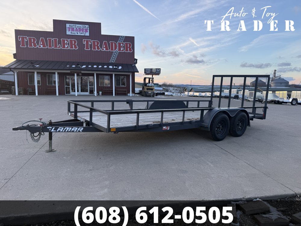 2020 Lamar Trailers 83X18 Utility Trailer