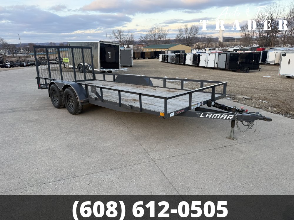 2020 Lamar Trailers 83X18 Utility Trailer