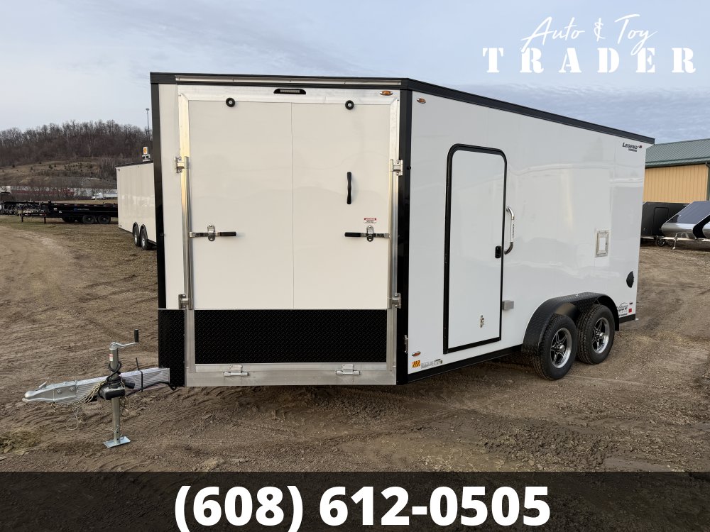 2026 Legend 7.5X19 Aluminum Explorer Snowmobile Trailer