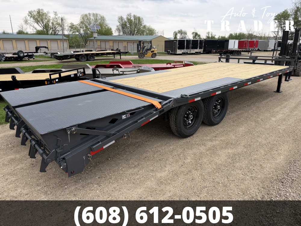 2026 Lamar Trailers 102X22 Deckover Trailer