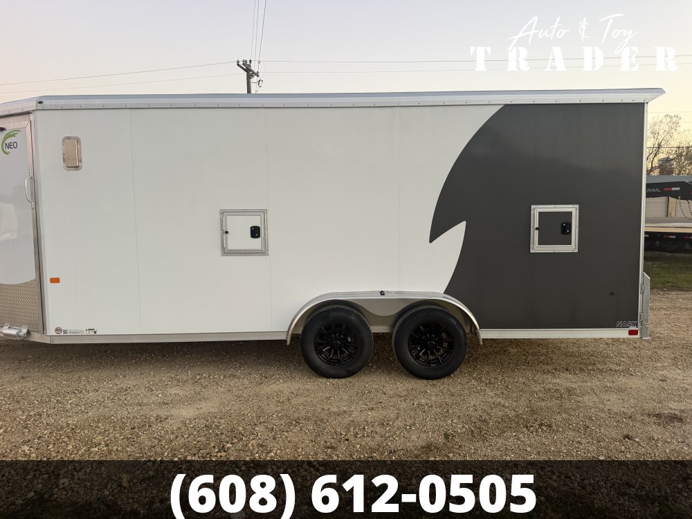 2027 NEO Trailers 7.5X23 Aluminum NASX Snowmobile Trailer