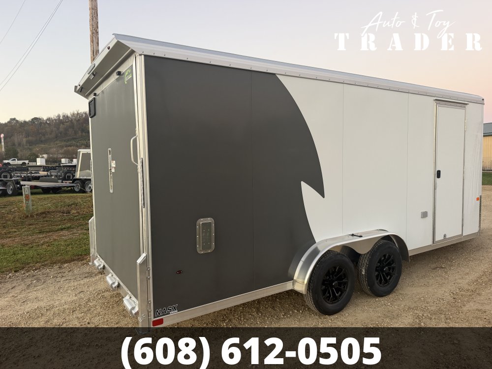 2027 NEO Trailers 7.5X23 Aluminum NASX Snowmobile Trailer