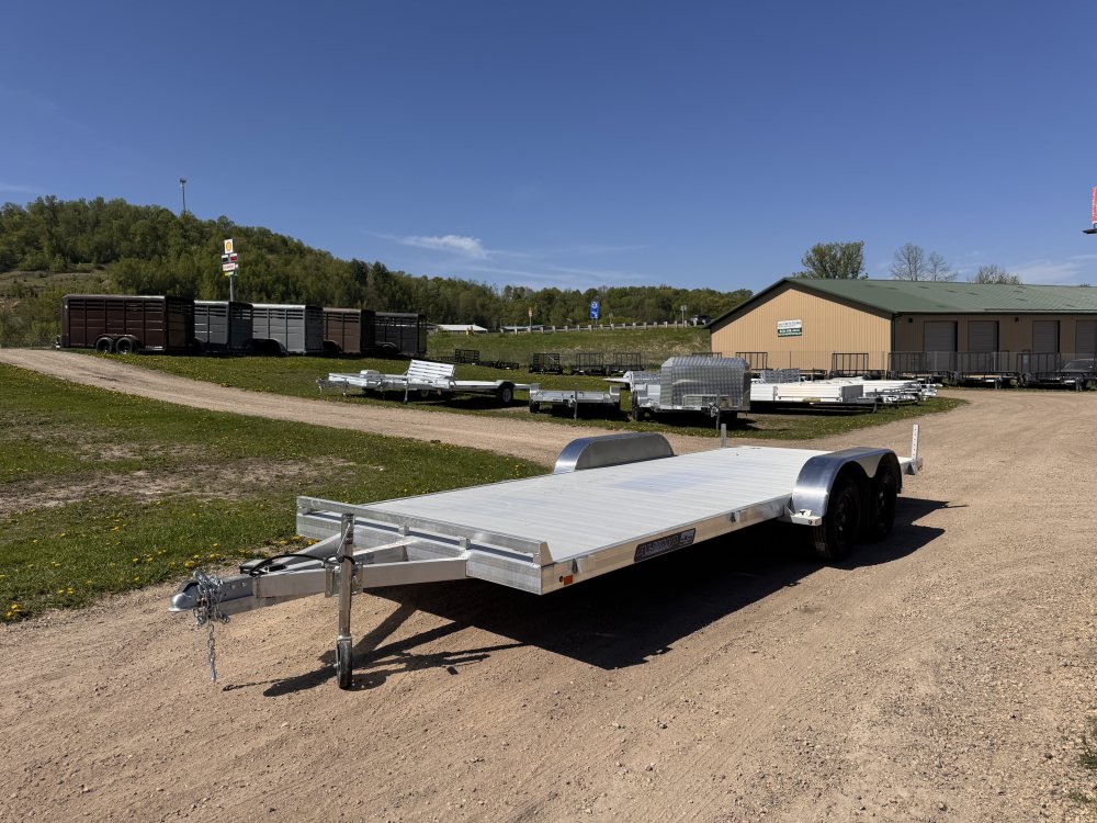 2026 Aluma 8220ESA-TA-EL-R-RTD Aluminum Utility Trailer