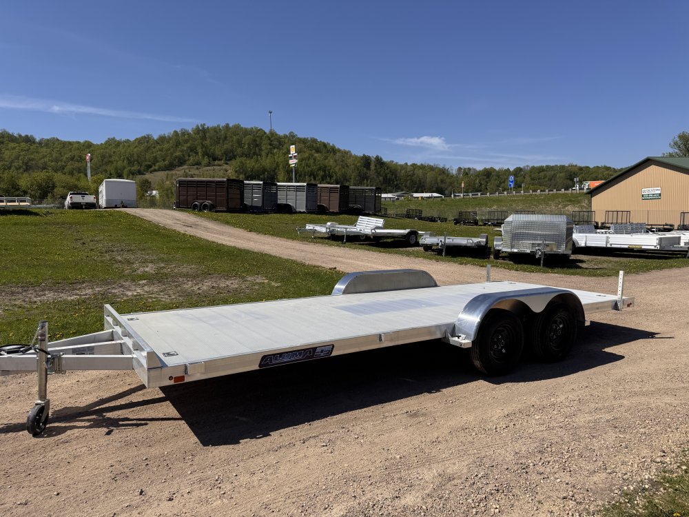 2026 Aluma 8220ESA-TA-EL-R-RTD Aluminum Utility Trailer