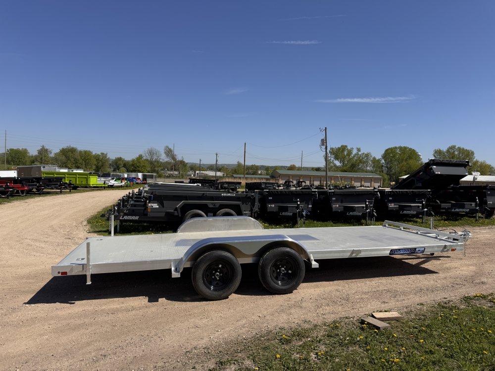 2026 Aluma 8220ESA-TA-EL-R-RTD Aluminum Utility Trailer