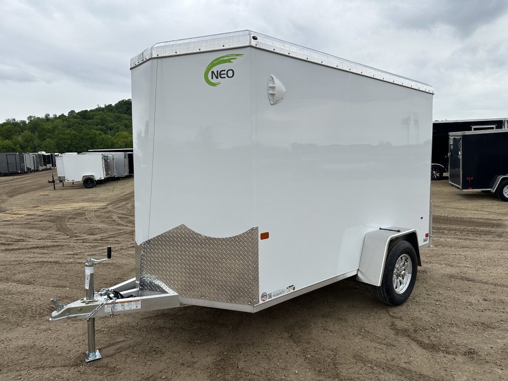 2026 NEO Trailers 6X10 Aluminum NAV Cargo / Enclosed Trailer