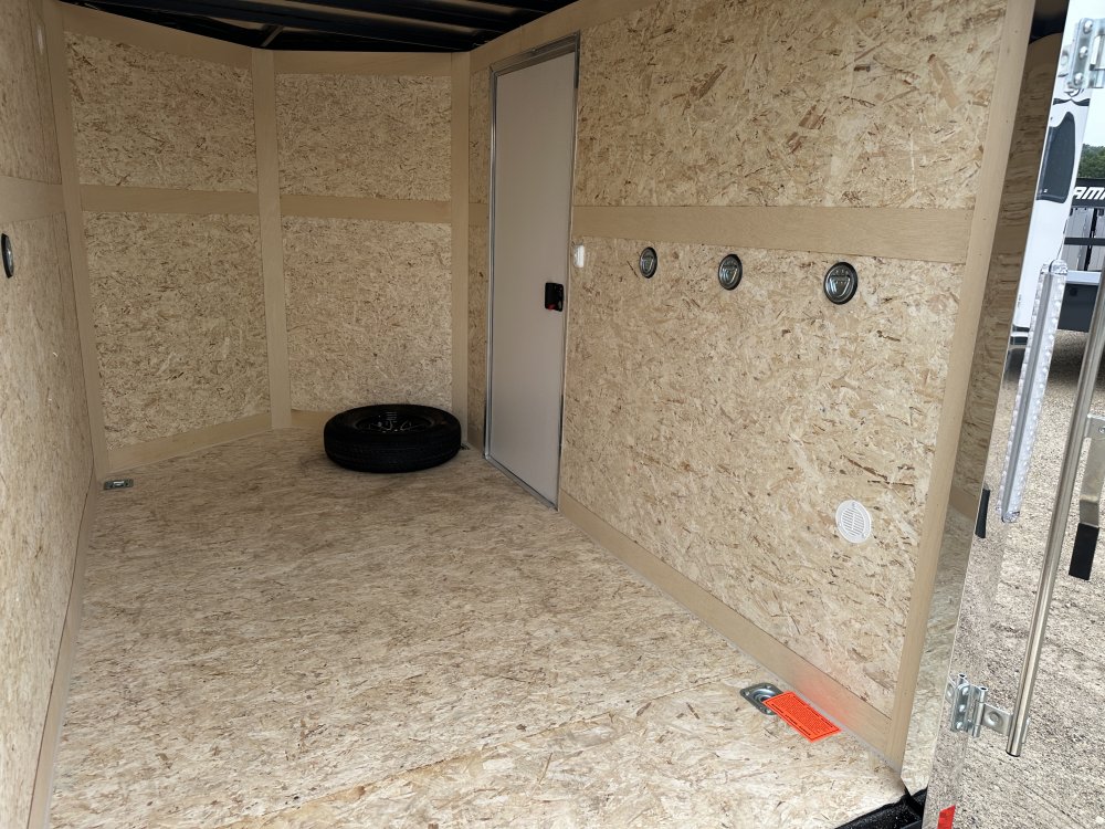 2025 Cross Trailers 6X10 Alpha Cargo / Enclosed Trailer