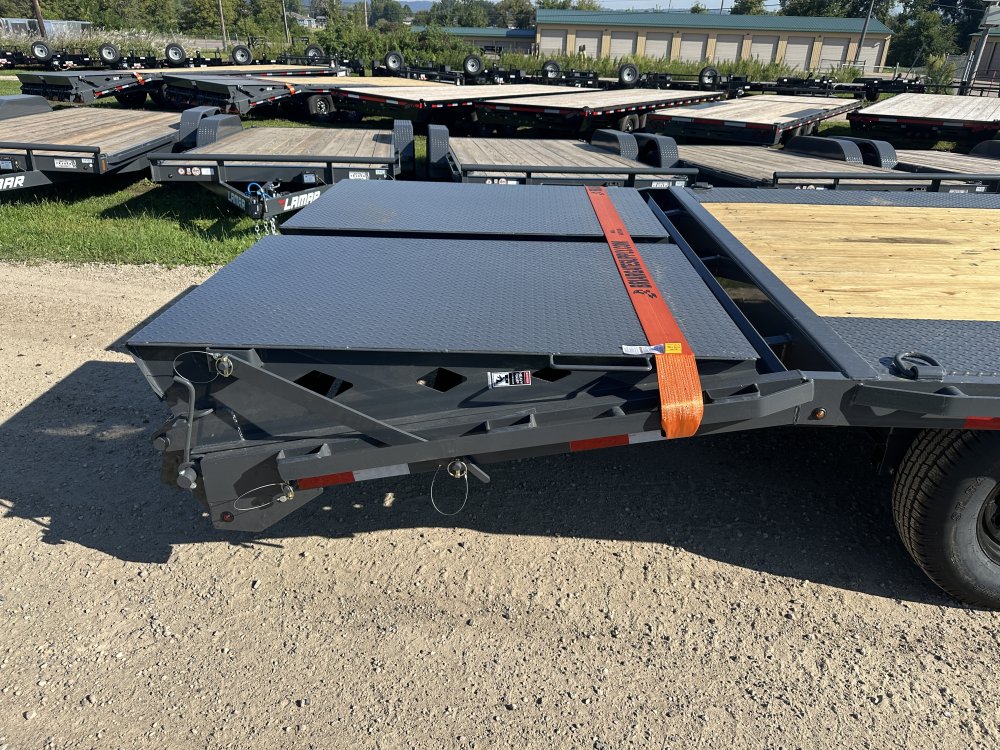 2026 Lamar Trailers 102X24 Deckover Trailer