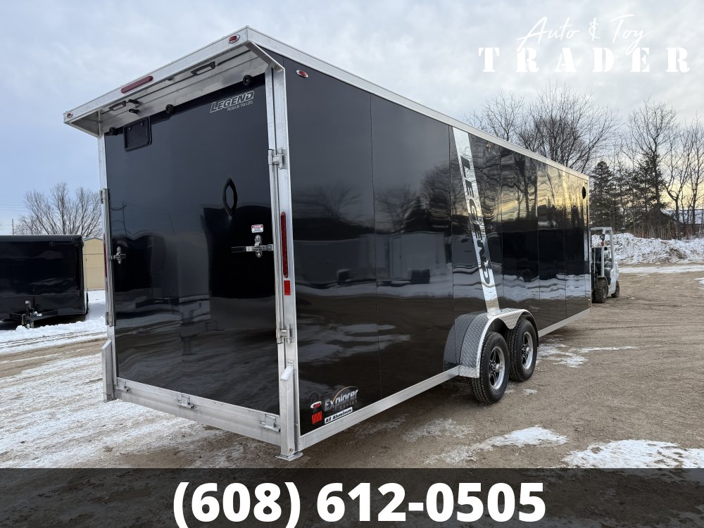 2026 Legend 7.5X29 Aluminum Explorer Snowmobile Trailer
