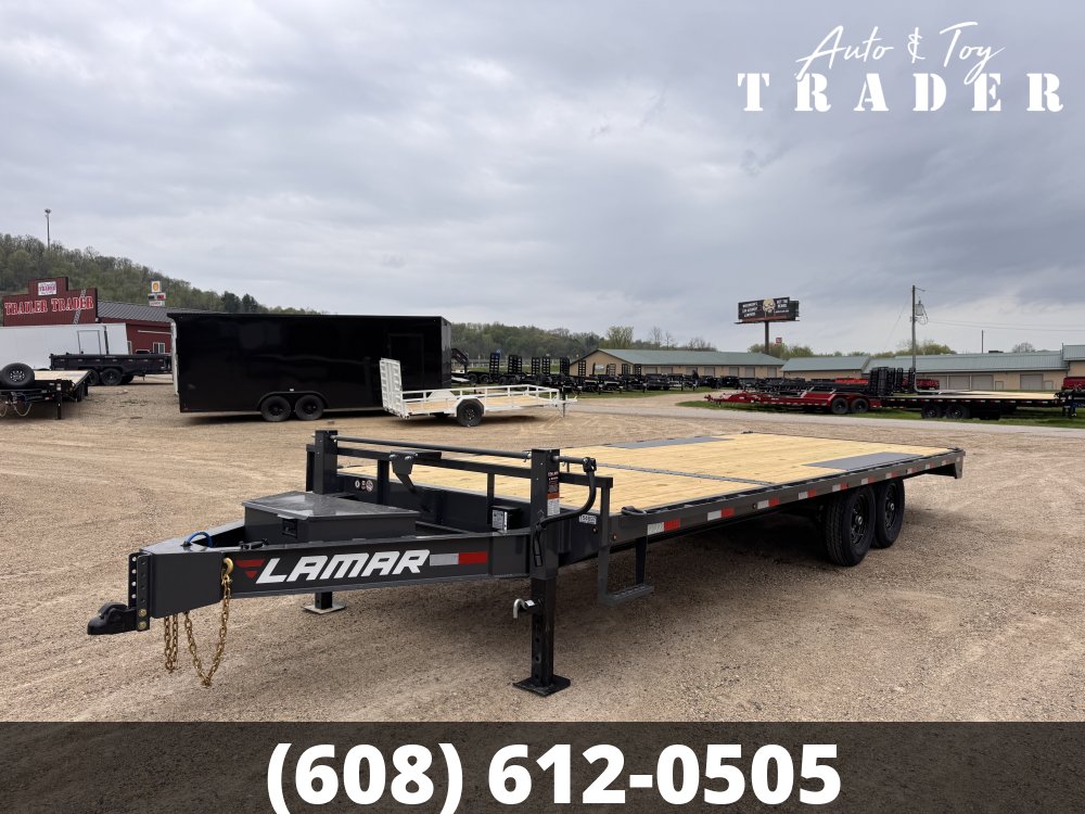 2026 Lamar Trailers 102X22 Deckover Trailer