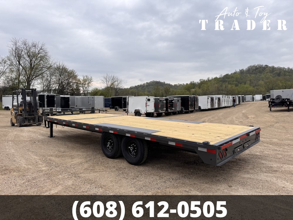 2026 Lamar Trailers 102X22 Deckover Trailer