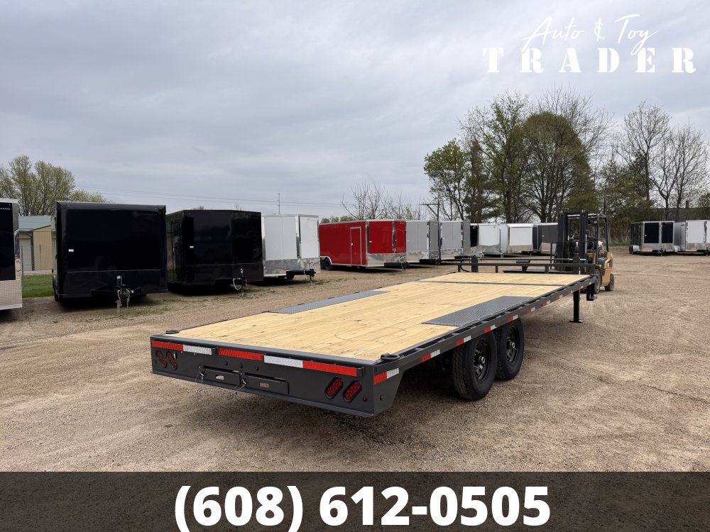 2026 Lamar Trailers 102X22 Deckover Trailer