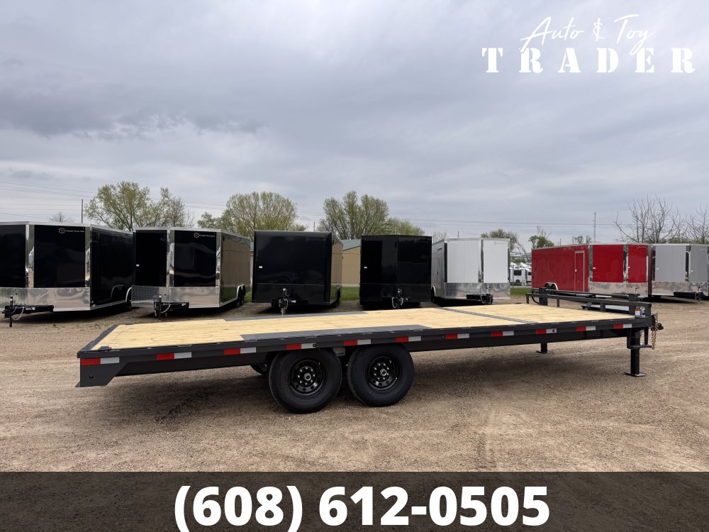 2026 Lamar Trailers 102X22 Deckover Trailer