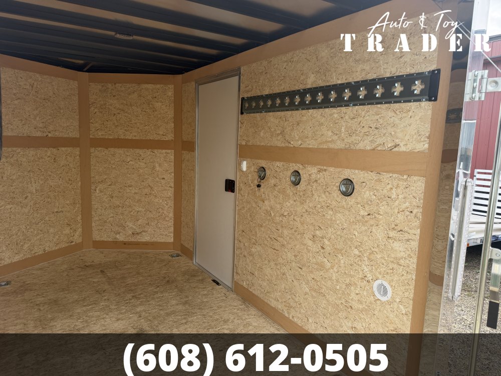 2025 Cross Trailers 6X10 Alpha Cargo / Enclosed Trailer