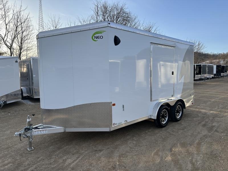 2025 NEO Trailers 7.5X14 Aluminum NAMR Cargo / Enclosed Trailer
