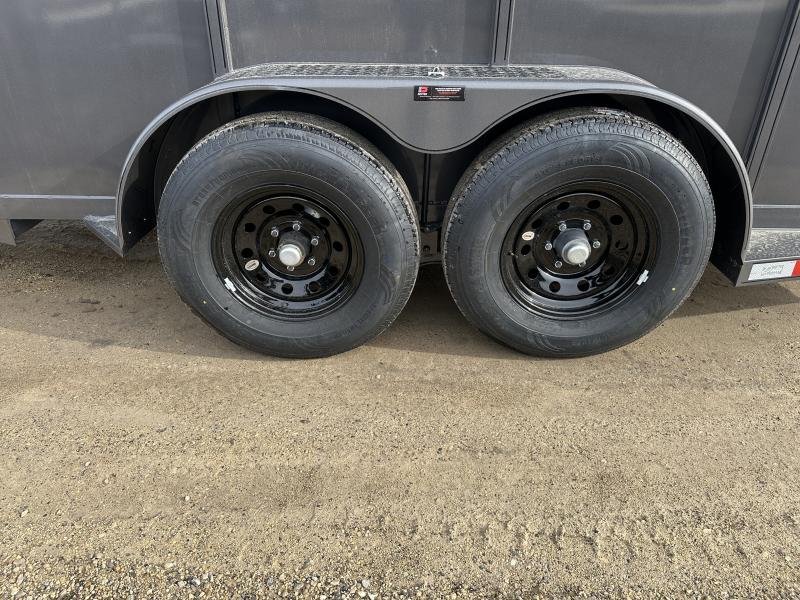 2025 Delta Manufacturing 6X16 Stock Trailer