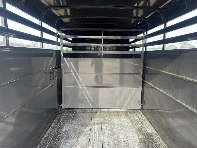 2025 Delta Manufacturing 6X16 Stock Trailer
