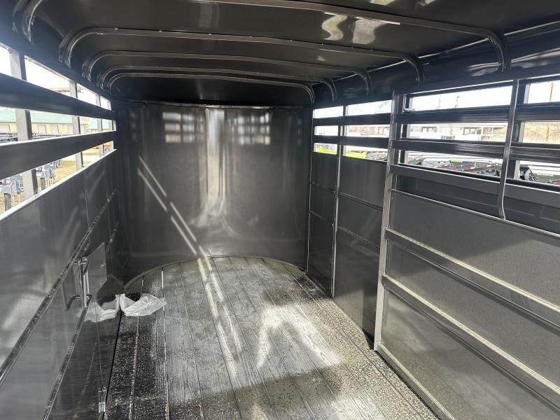 2025 Delta Manufacturing 6X16 Stock Trailer