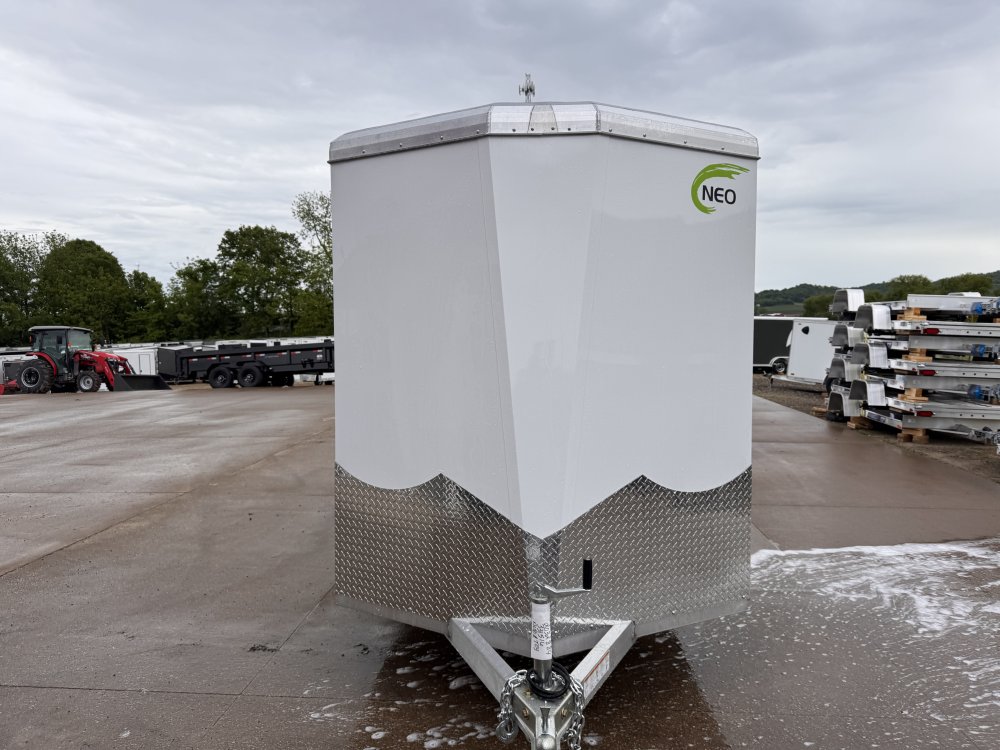 2026 NEO Trailers 6X12 Aluminum NAV Cargo / Enclosed Trailer