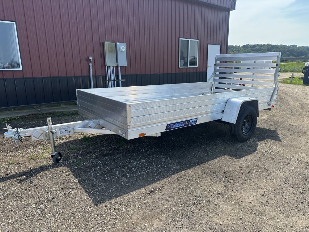2026 Aluma 6812 H-ESA-S-TG Aluminum Utility Trailer