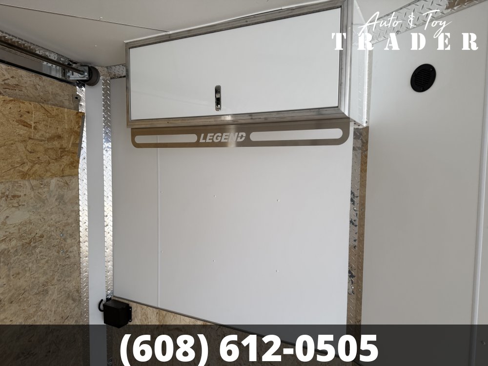 2026 Legend 7.5X23 Aluminum Explorer Snowmobile Trailer