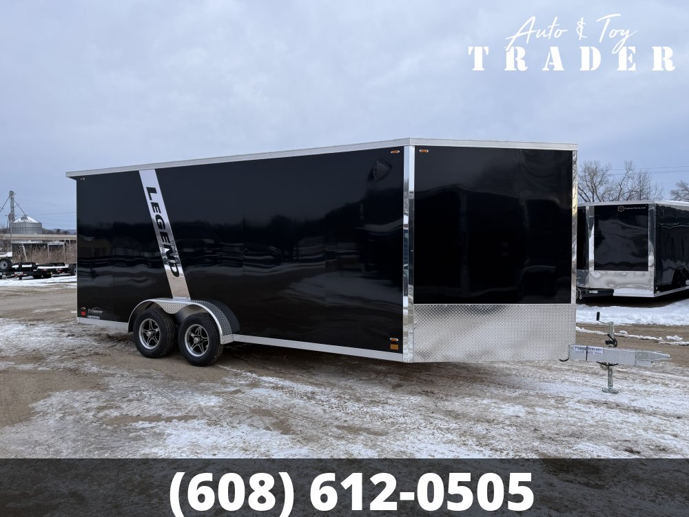 2026 Legend 7.5X23 Aluminum Explorer Snowmobile Trailer